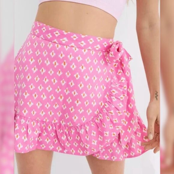 Aerie Wrap Skirt - Picture 1 of 7